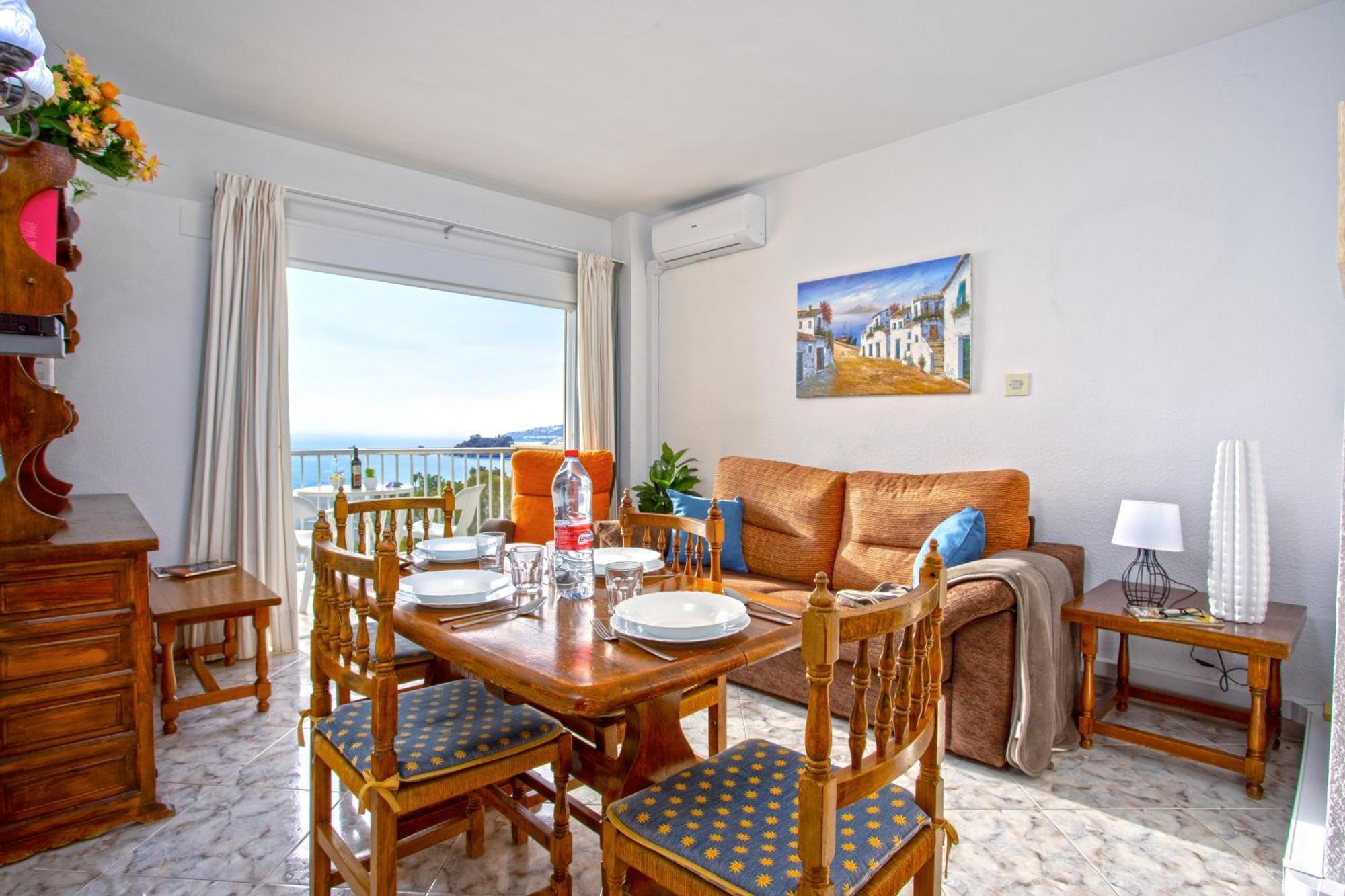 1003 - Seafront Apartment On El Paseo - Air Conditionning - Wi-Fi - Smart Tv อัลมูเญการ์ ภายนอก รูปภาพ