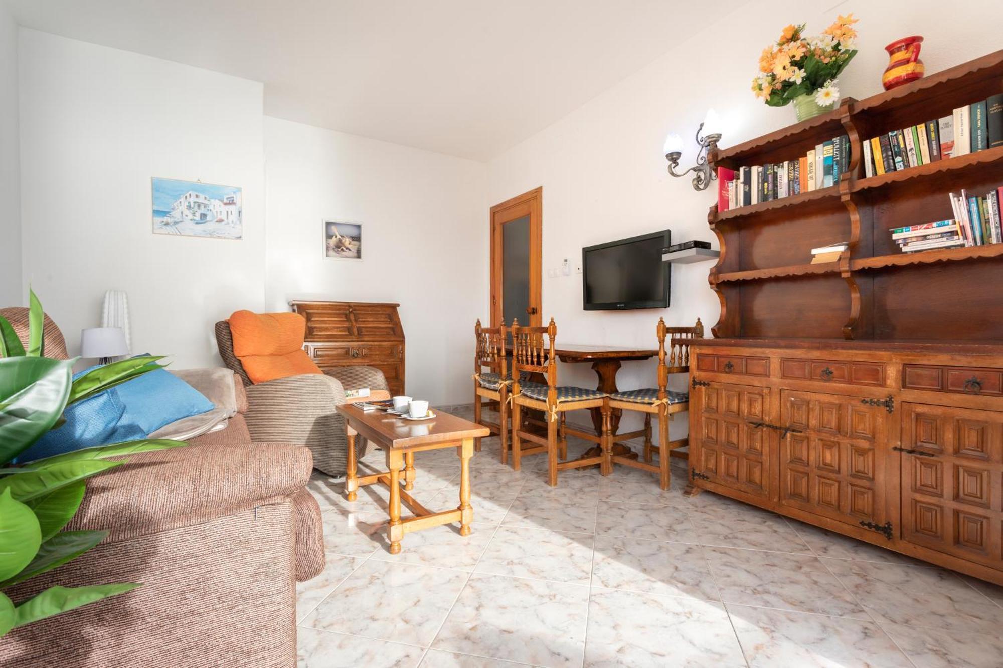 1003 - Seafront Apartment On El Paseo - Air Conditionning - Wi-Fi - Smart Tv อัลมูเญการ์ ภายนอก รูปภาพ