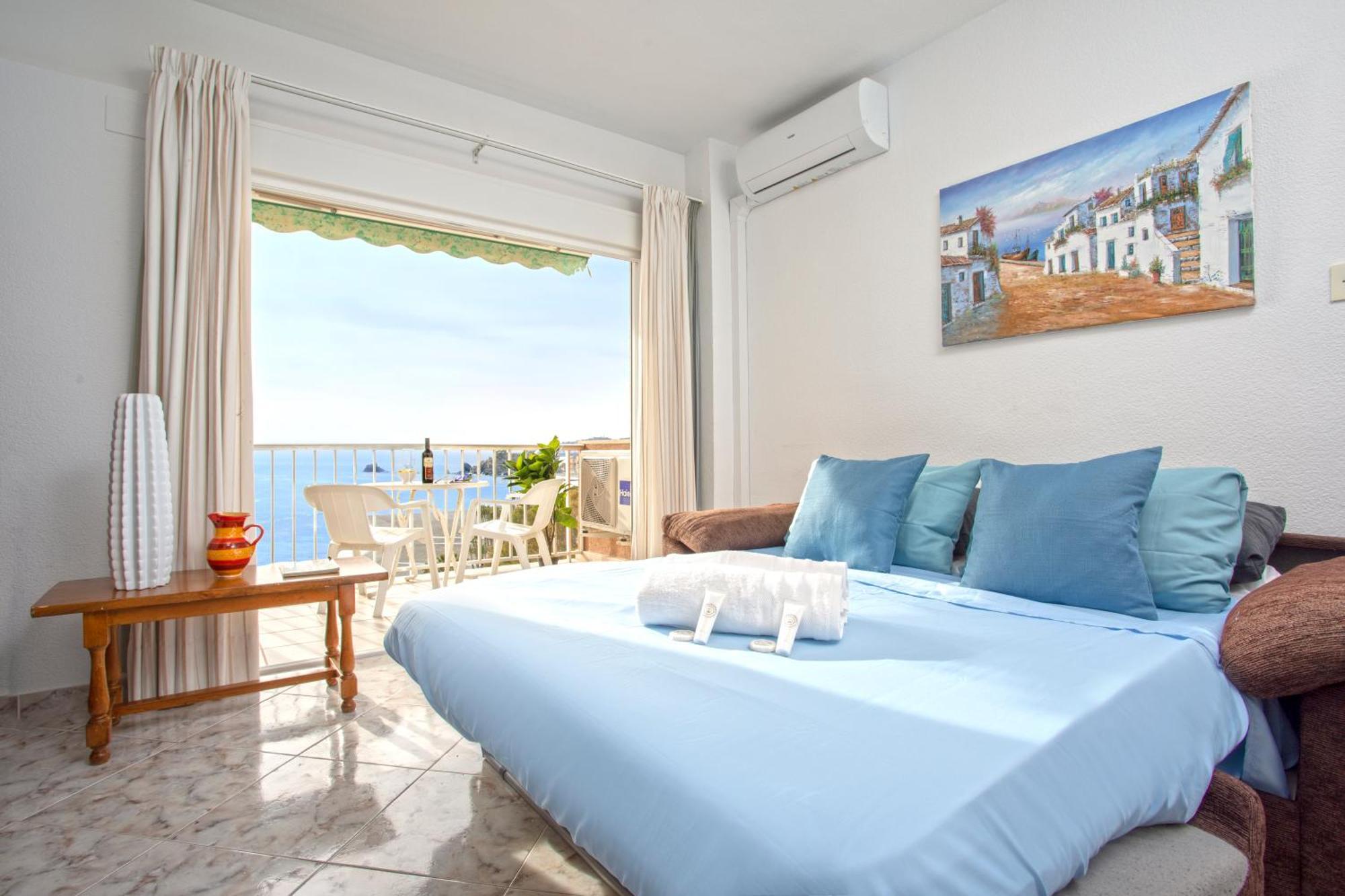 1003 - Seafront Apartment On El Paseo - Air Conditionning - Wi-Fi - Smart Tv อัลมูเญการ์ ภายนอก รูปภาพ